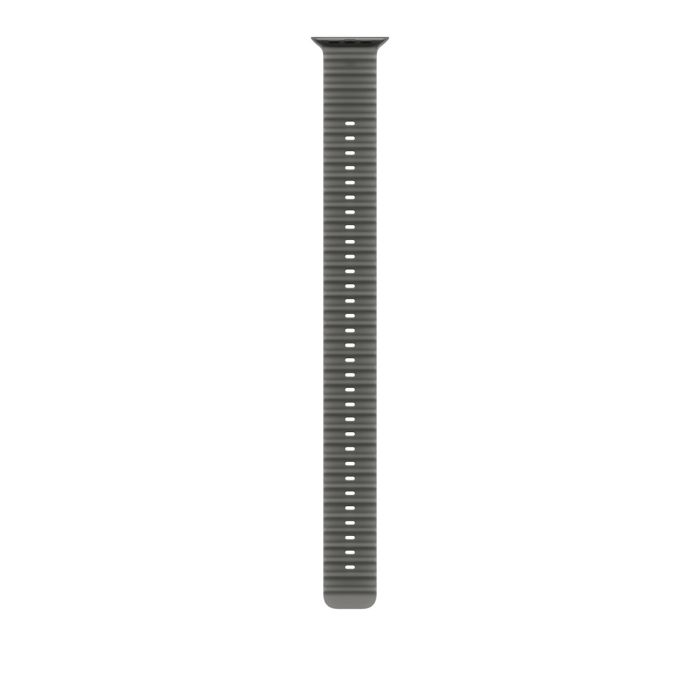 Apple Watch 49mm Translucent Black Ocean Band Extension, Black Titanium Finish