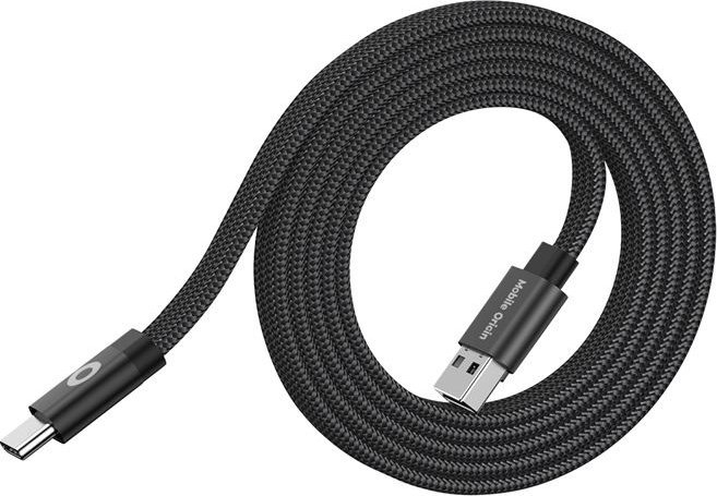 Kabllo magnetike Mobile Origin, USB A në USB C, 1m, e zezë