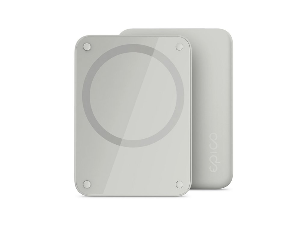 Power Bank Epico Magnetic Wireless 4200mAh, MagSafe, USB-C, e hirtë