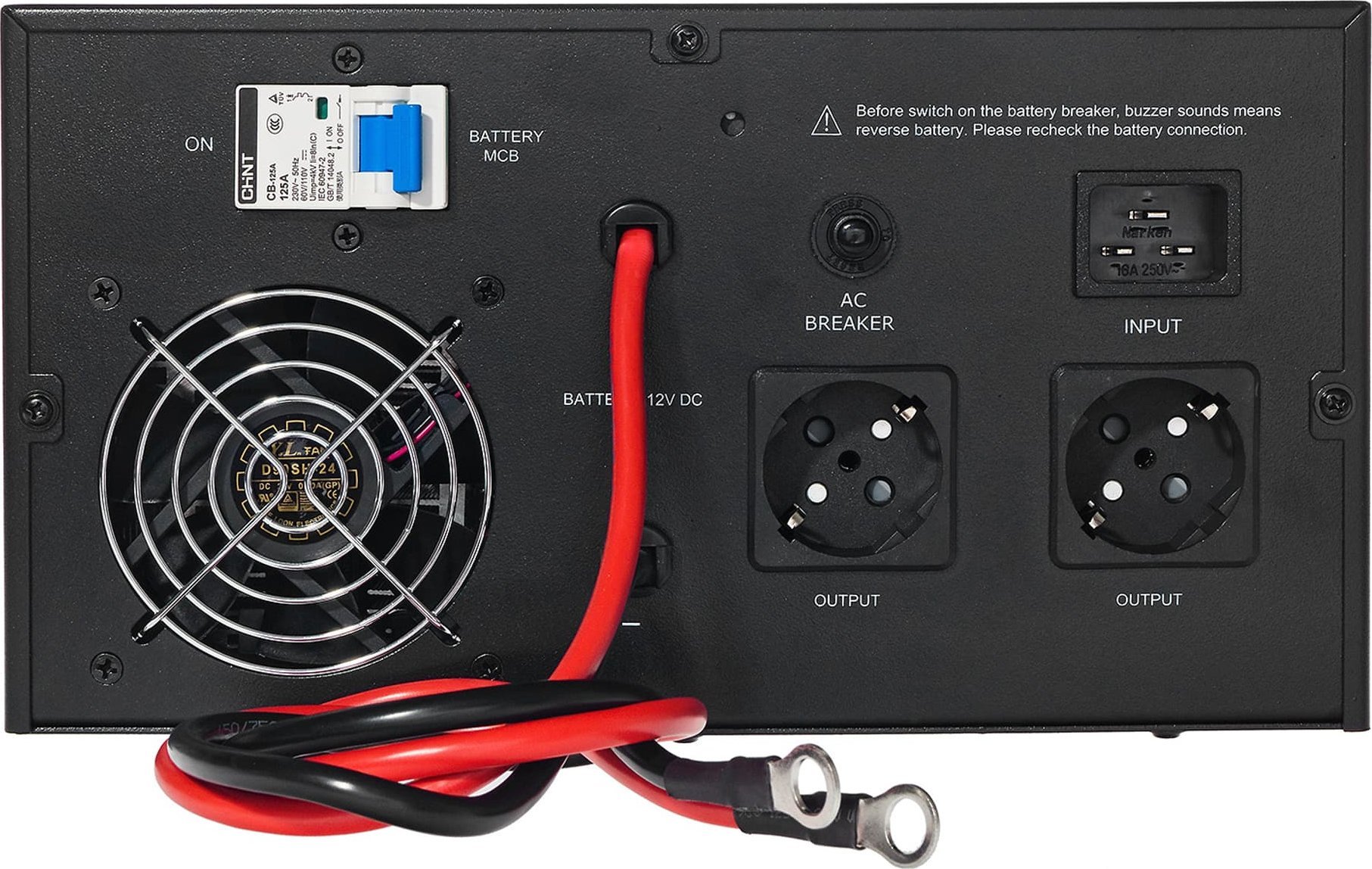 Inverter EAST INV1000, 1000W, 12V, me ekran LCD