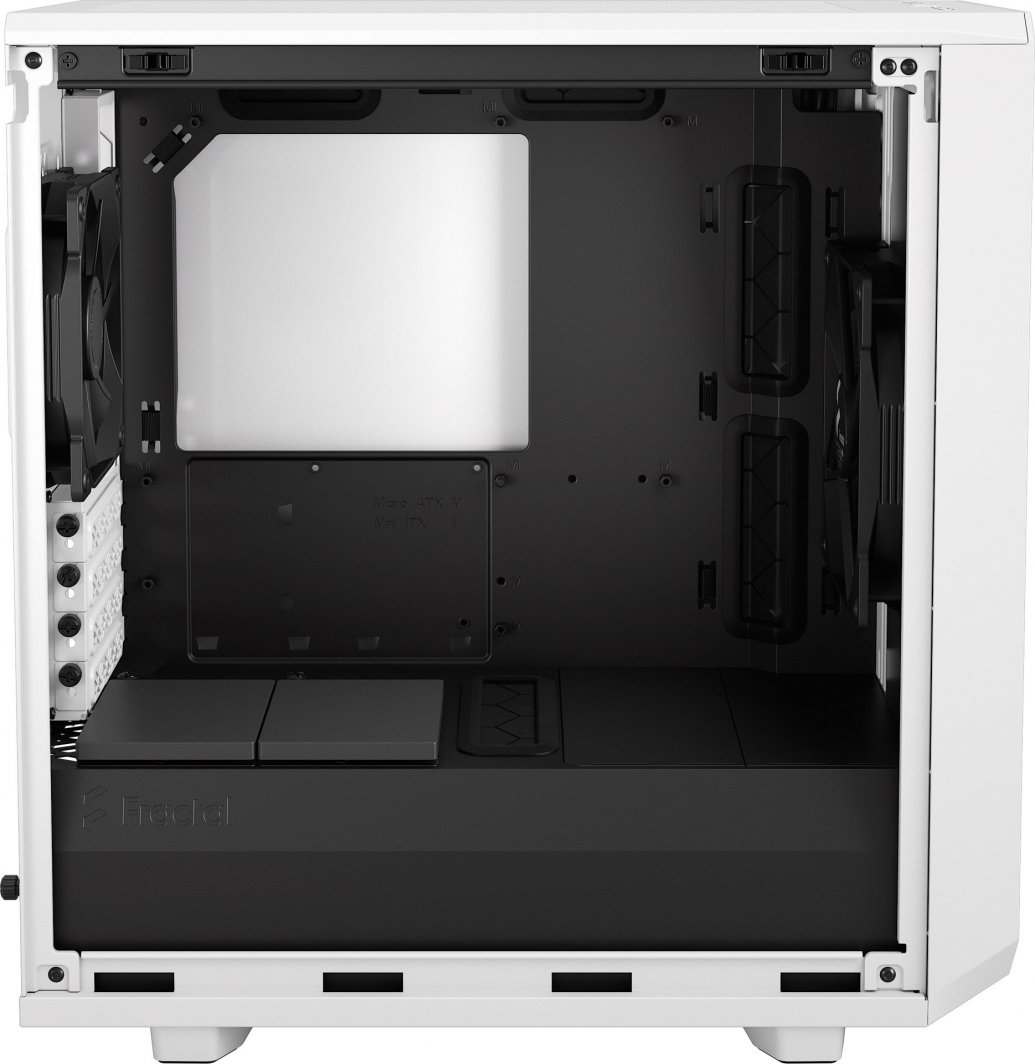 Kasë Fractal Design Meshify 2 Mini, e bardhë, Mini Tower