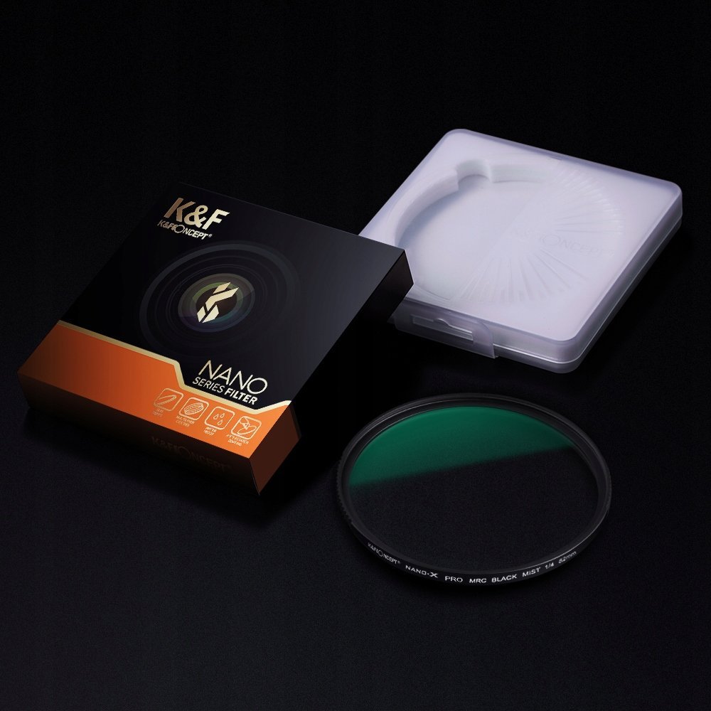 Filtër difuzioni K&amp;F Concept Nano X Black, 40.5mm, Grade 1/4, i zi