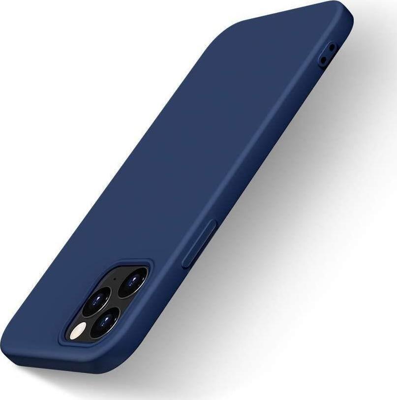 Mbrojtëse silikoni Hurtel për Xiaomi Redmi Note 10 5G Poco M3 Pro, fleksibile, blu
