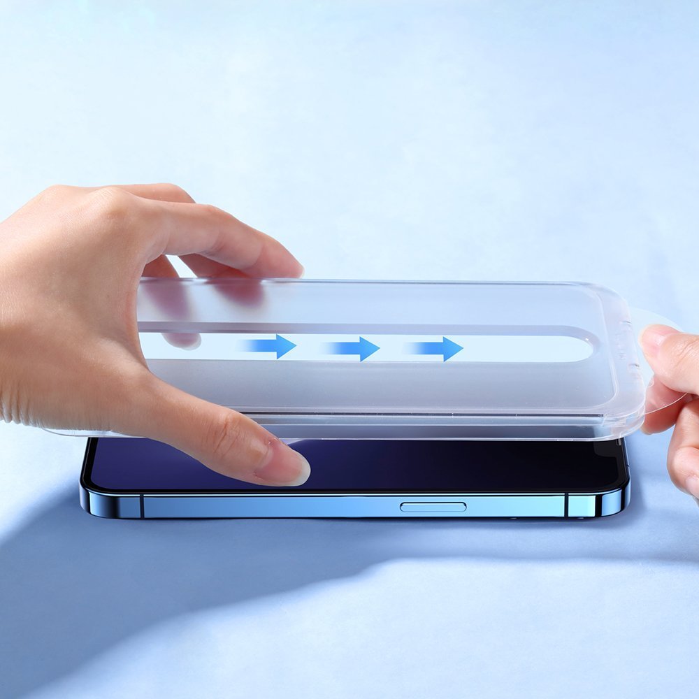 Xham i temperuar Joyroom Easy Fit JR-DH11, Full Screen, për iPhone 14 Plus 6.7", transparent