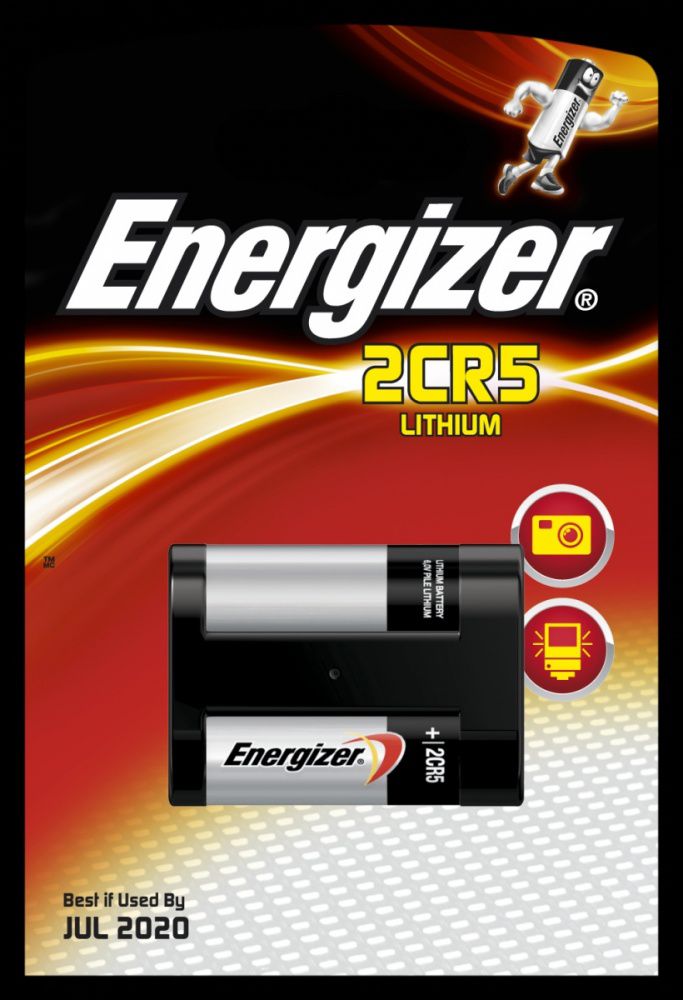 Bateri litiumi Energizer 2CR5, 6V, 1 copë