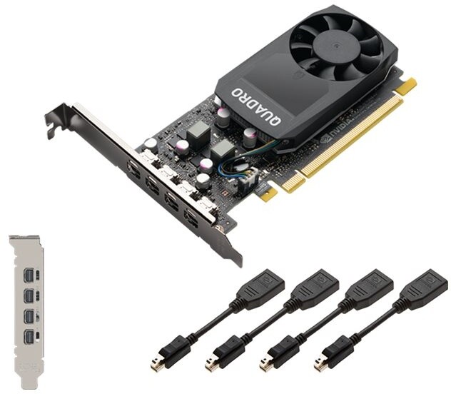 Kartelë grafike PNY Quadro P1000 4GB GDDR5
