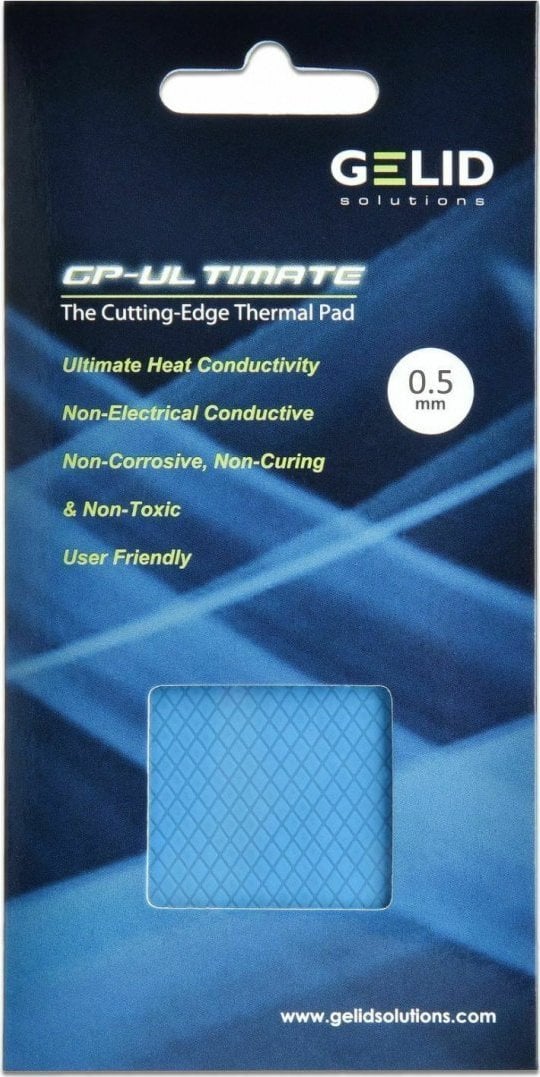 Pad termik Gelid Ultimate TP-GP04-A, 90x50 mm, 0.5 mm, gri