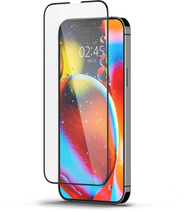 Spigen заштитно стакло tR Slim HD за Apple iPhone 13/13 Pro, црно