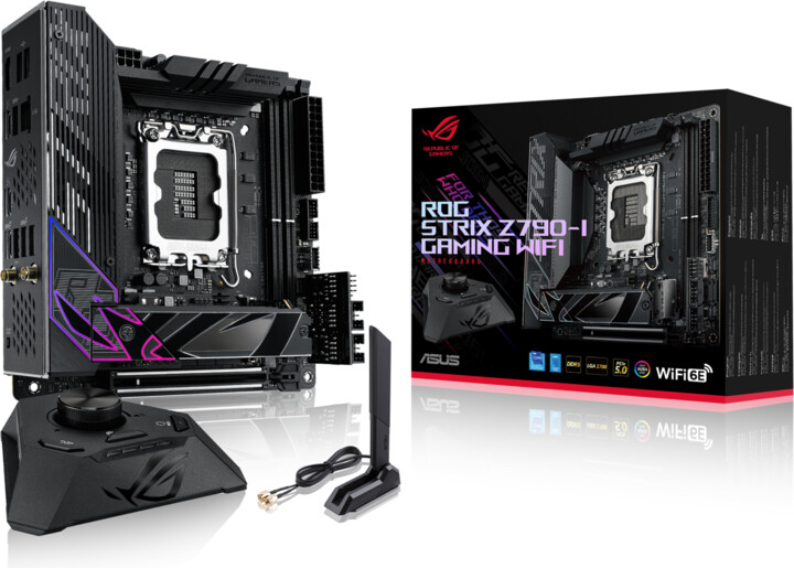 Pllakë amë ASUS ROG STRIX Z790-I GAMING WIFI - Intel Z790