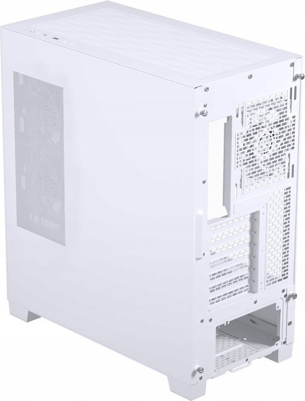 Kuti kompjuteri Phanteks XT View, mid tower, xham i temperuar, 3 ventilatorë RGB, e bardhë