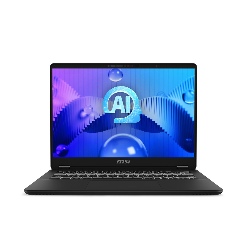 Laptop MSI Prestige 14 AI Studio C1VEG-051PL, 14" 2.8K, Ultra 7 155H, 32GB RAM, 1TB SSD, RTX, gri