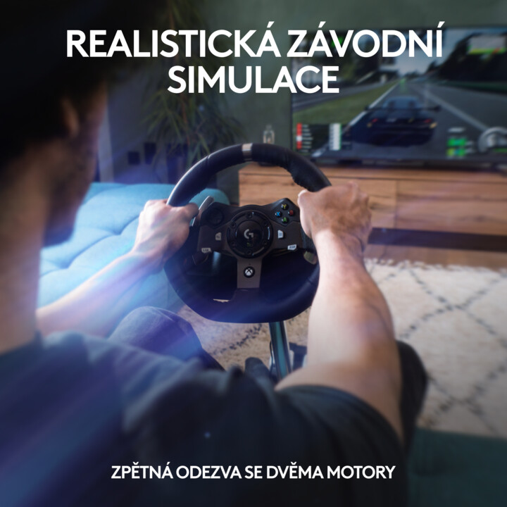 Set për vozitje Logitech G920 Racing Wheel për Xbox One/PC