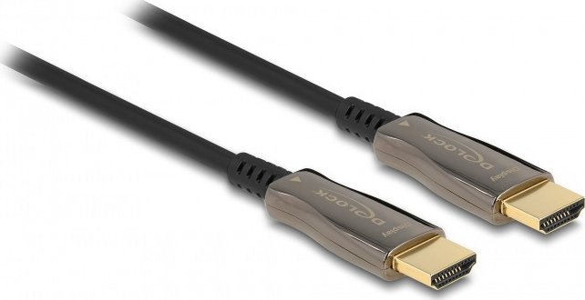 Kabllo HDMI Delock 84037, HDMI në HDMI, 15m, e zezë