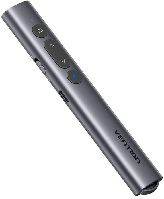 Pointer prezantimi Vention, lazer i gjelbër, 2.4GHz, i kuq