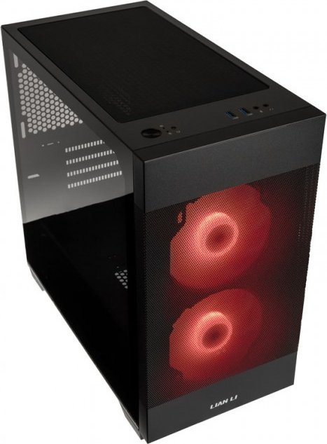 Karkasë PC Lian Li LANCOOL 205M Mesh, Micro ATX, me xham të kalitur, e zezë