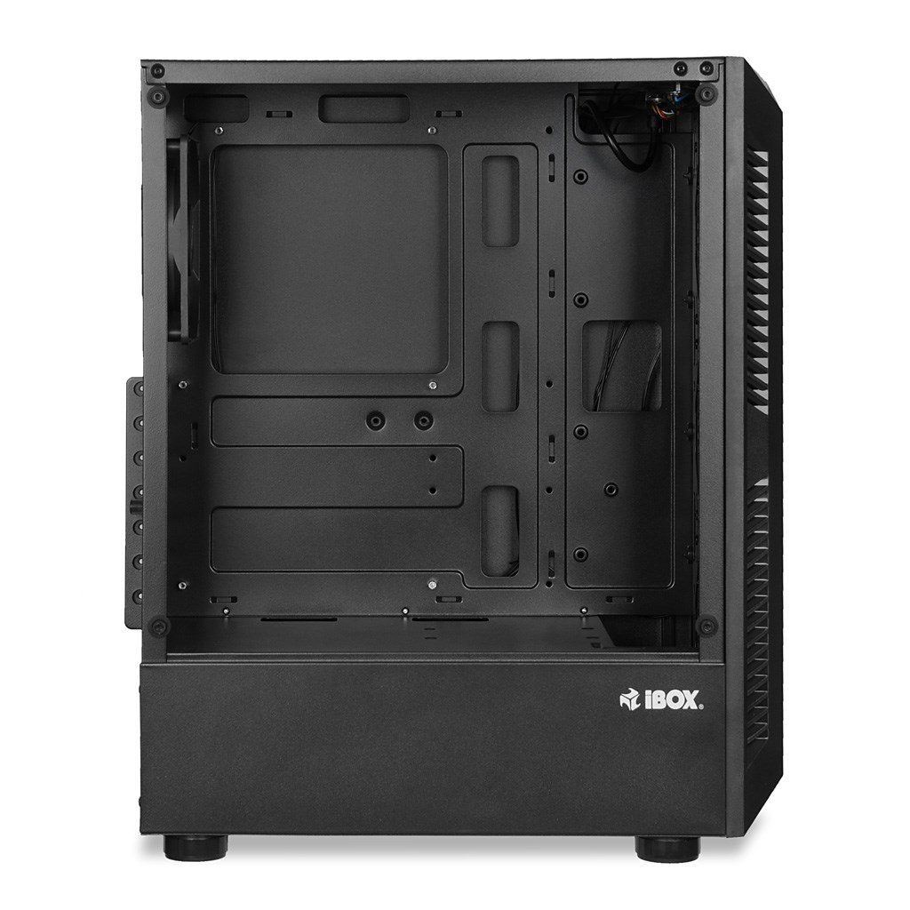 Kuti kompjuteri iBOX Lupus 27 OLU27, ATX, RGB, e zezë