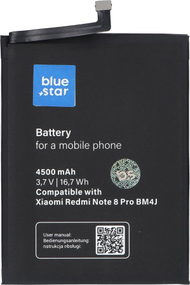 Bateri telefoni Blue Star për Xiaomi Redmi Note 8 Pro BM4J, 4500mAh, Li Ion