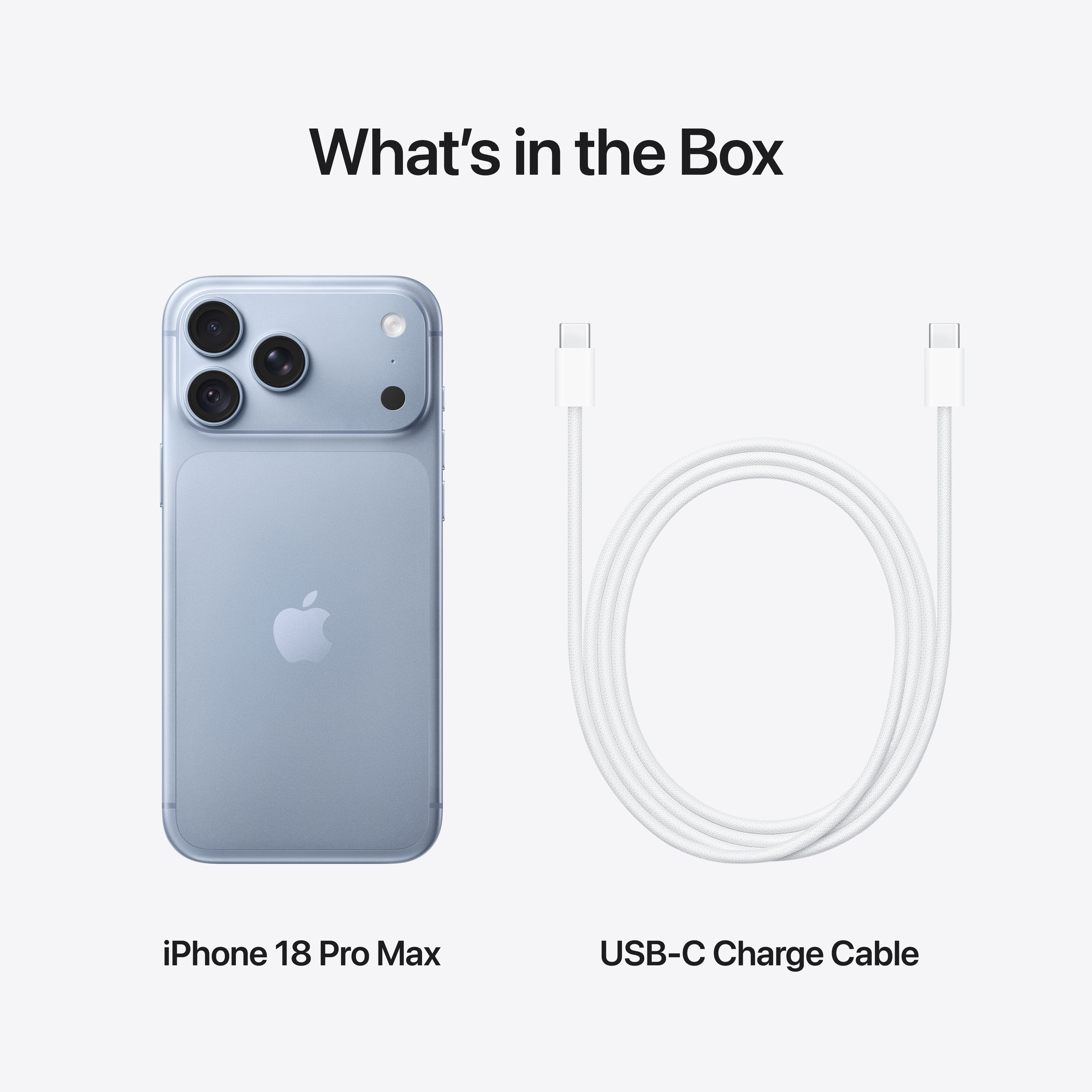 Apple iPhone 18 Pro Max, 512GB, Glacier