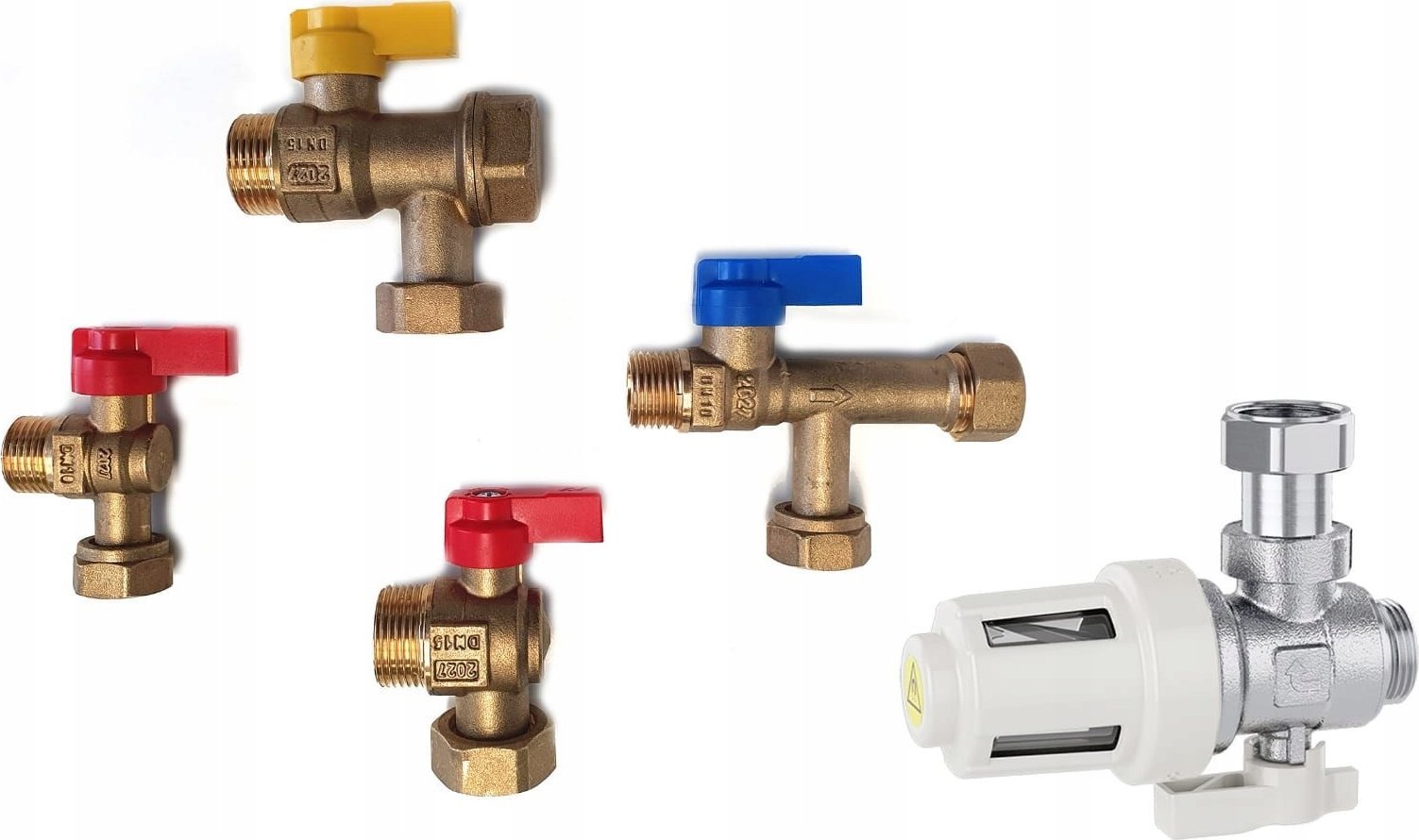 Komplet lidhës për bojler Caleffi XS 290920, me filtër magnetik, për bojler mural