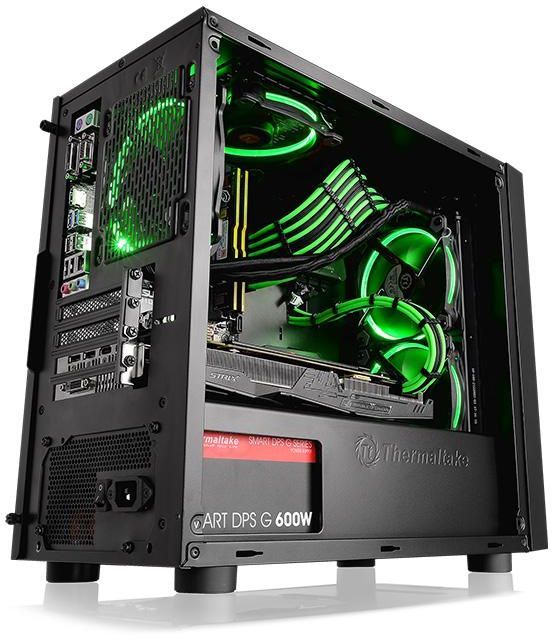 Kasë Thermaltake Versa H18 Window, Micro Tower