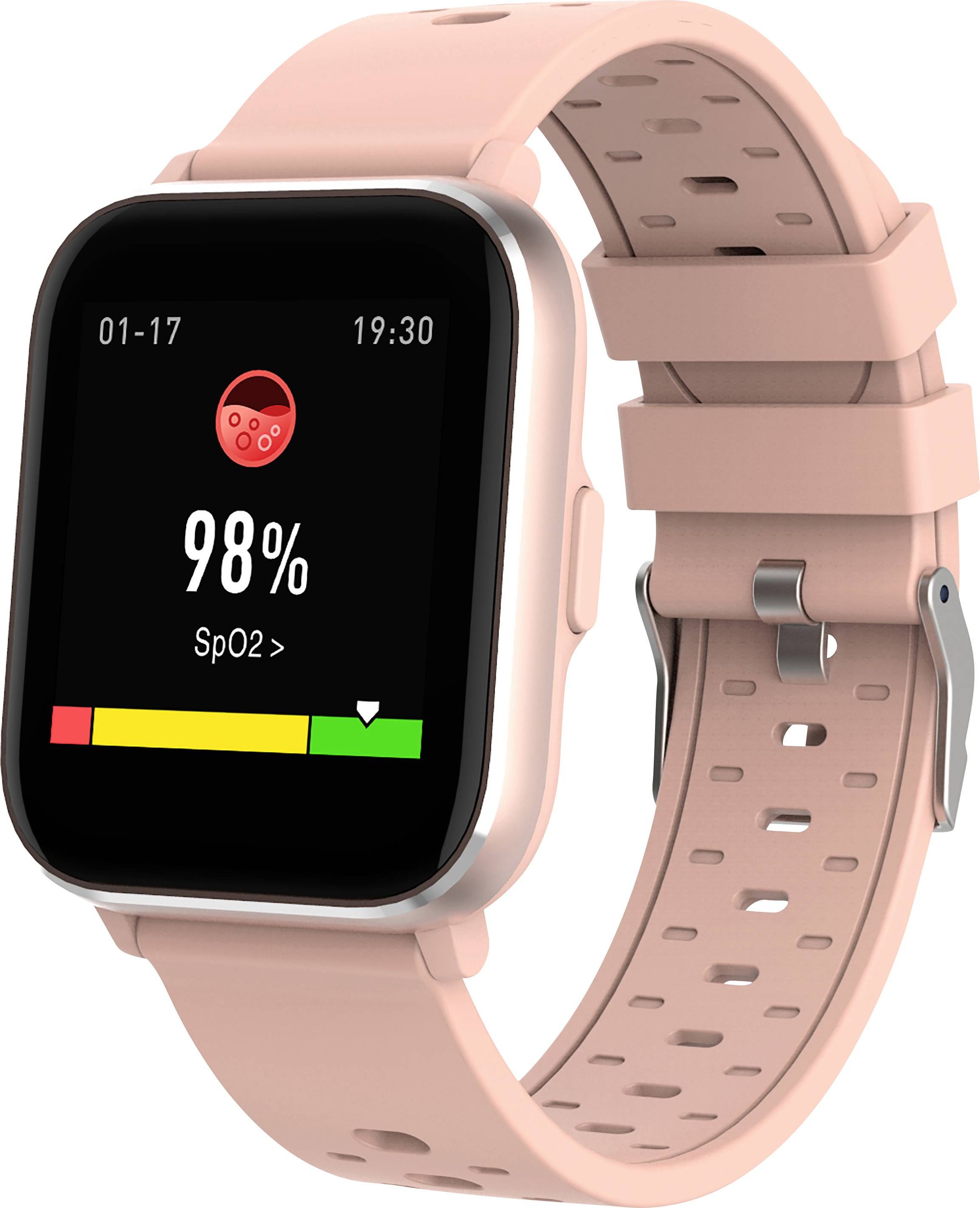 Smartwatch Denver SW-164, ekran 1.4", IP68, rozë