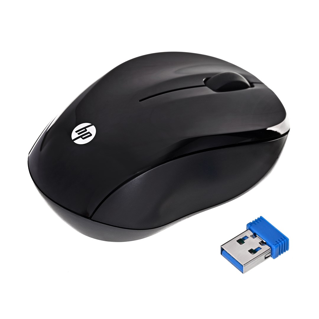 Set tastierë dhe maus HP 300, 1600 DPI, i zi