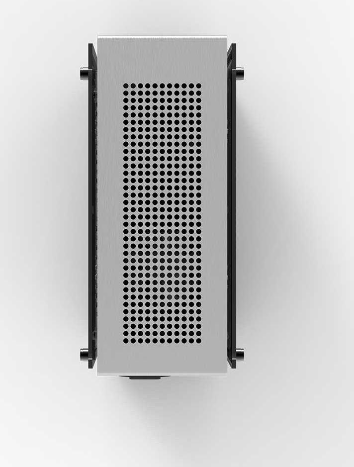 Kasë Zalman M2 Mini, e argjendtë, Micro Tower