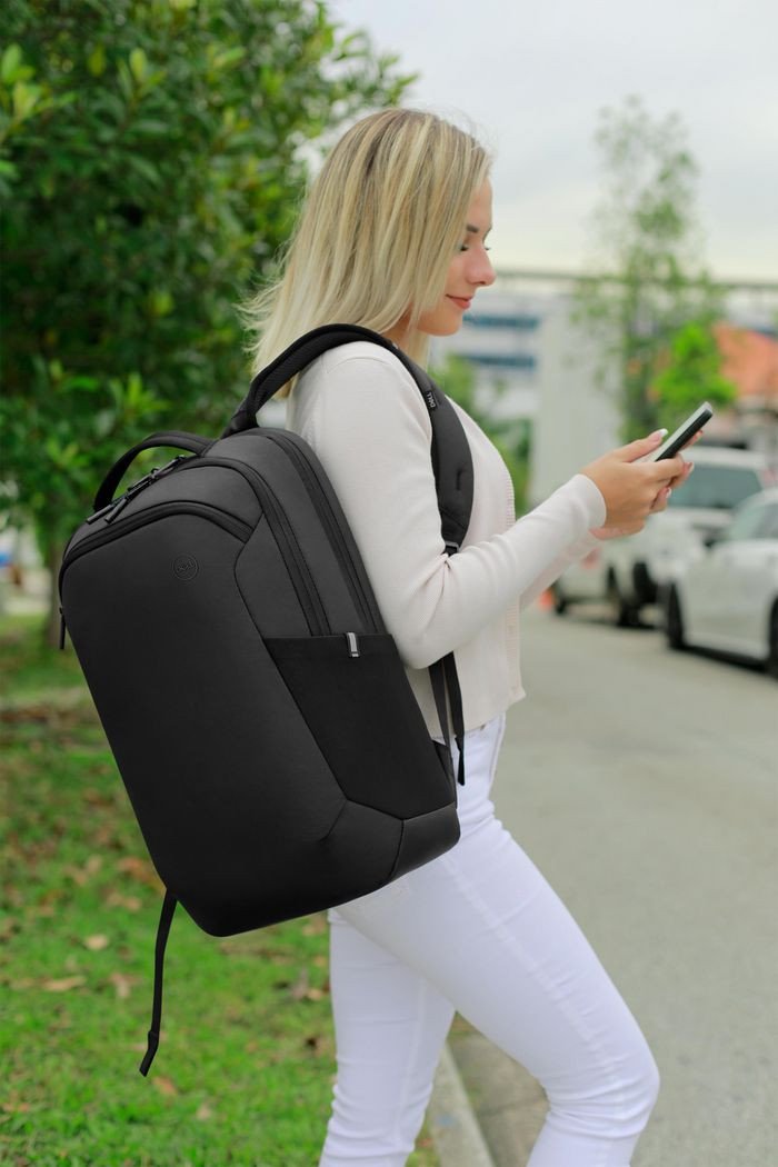 Çantë shpine Dell Ecoloop Pro, për laptop, e zezë