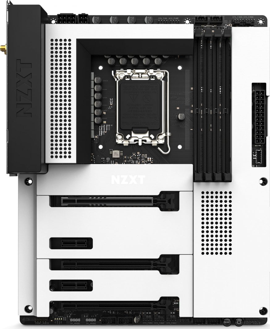 Pllakë amë Nzxt N7-Z790, e bardhë
