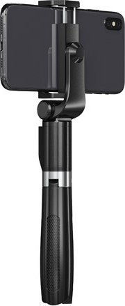 Shkop për selfie Natec WIRELESS TRIPOD ALVITO BT 4.0, i zi