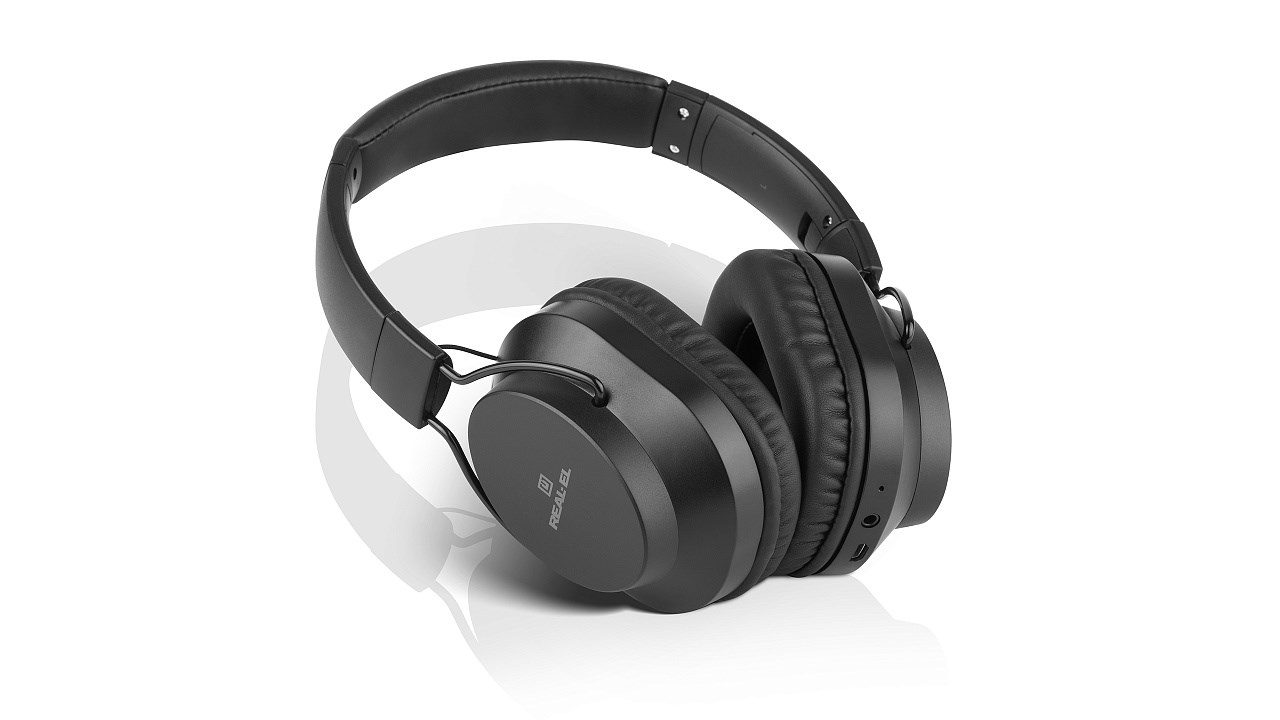 Kufje REAL-EL GD-860, Wireless, të zeza