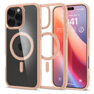 Mbështjellës për iPhone 16 Pro Max Spigen Ultra Hybrid MagSafe, rozë