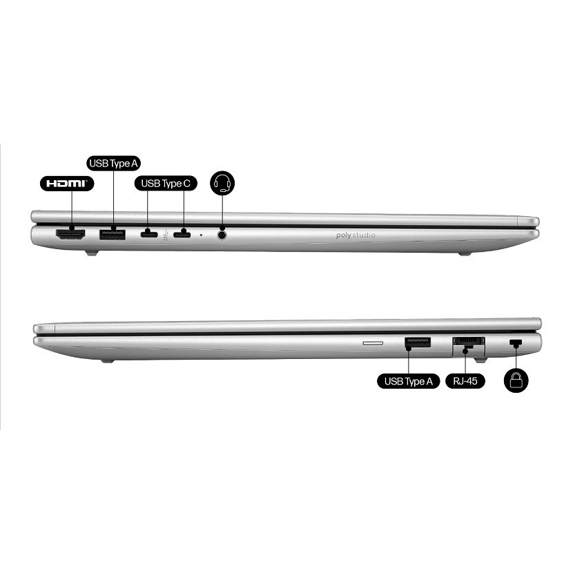 Laptop HP ProBook 4 G1a, 16", Ryzen 7, 512GB SSD, argjent