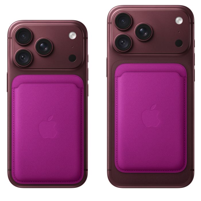 Apple iPhone FineWoven Wallet with MagSafe, Magenta