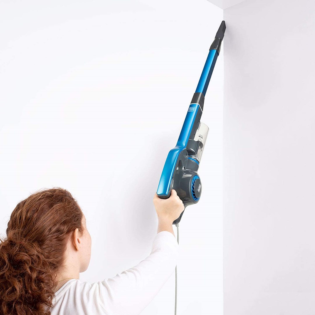 Fshesë elektrike vertikale Black&Decker BXVMS600E, 600W, pa qese, gri