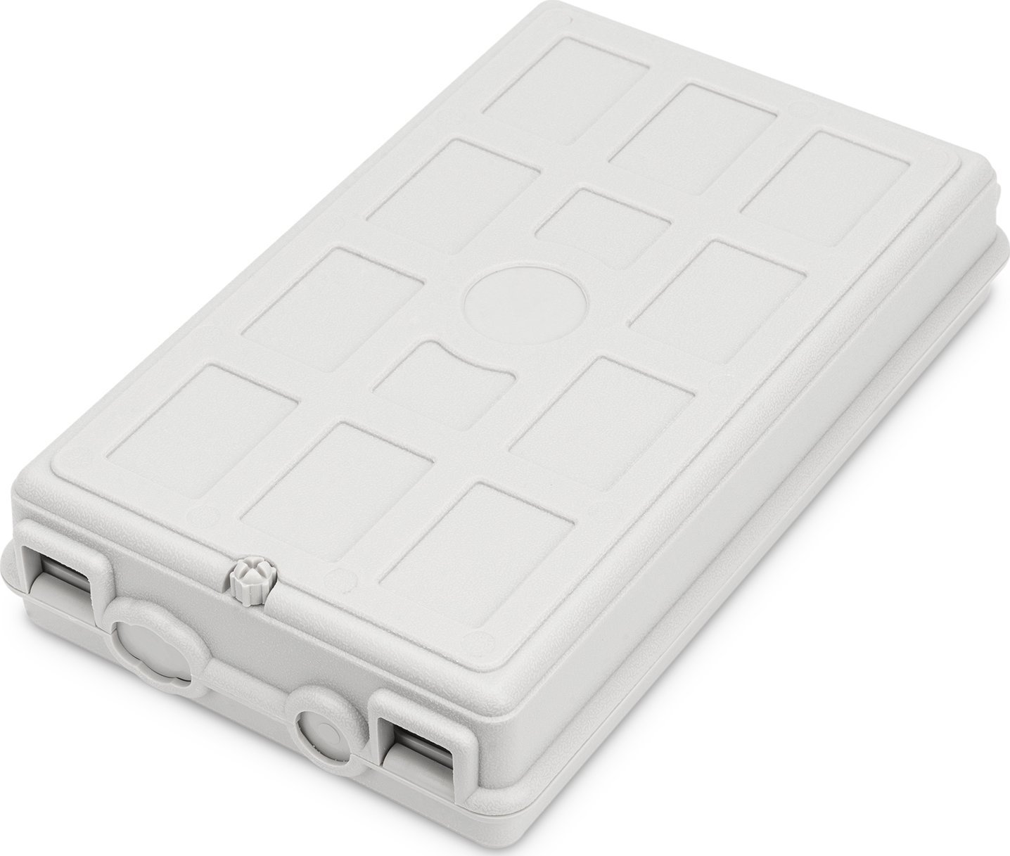 Kuti shpërndarëse fibër optike Digitus LWL-Distri-Box, 6x splicing, 8x SC Simplex ose 8x LC Duplex, gri