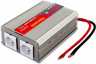 Inverter tensioni Eurocase DY-1000-12, 12V DC në 230V AC, 1000W, argjendtë