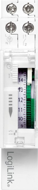 Програматор на време LogiLink ET0009, дневен неделен, 220 240V, бел