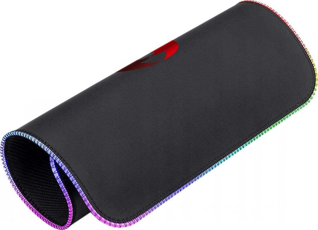 Mauspad Redragon Pluto RGB P026, M, i kuq