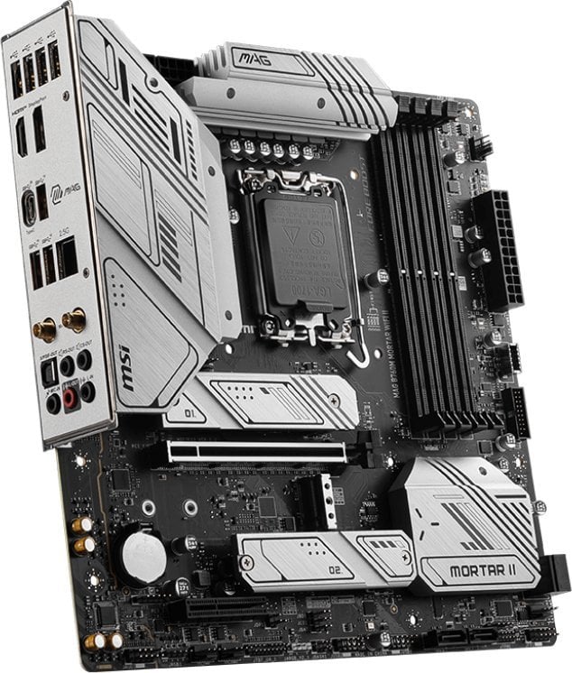 Pllakë amë MSI MAG B760M MORTAR WIFI II, Micro ATX, Intel B760, DDR5