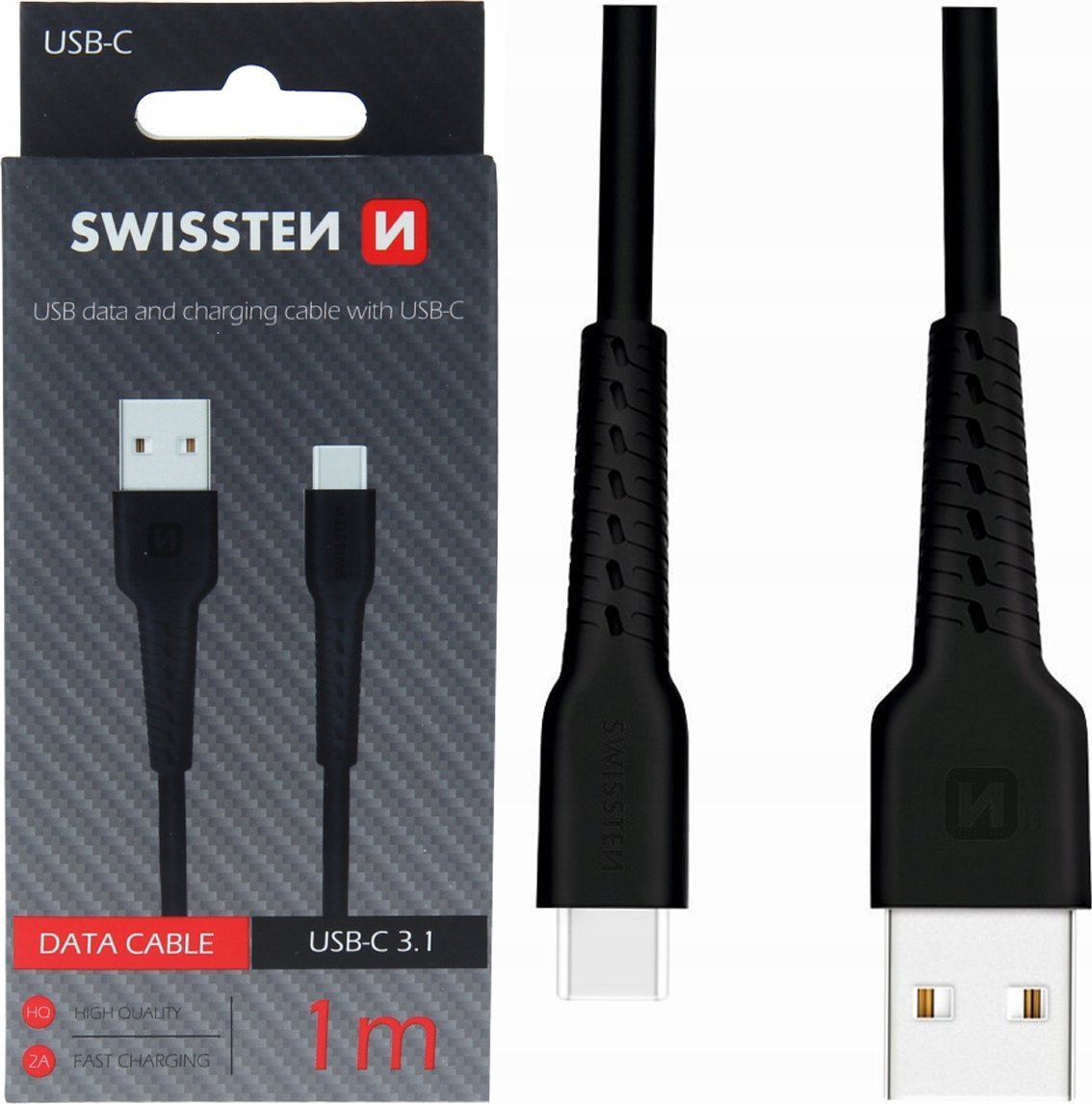 KABLLO USB-C SWISSTEN 71505530 BLACK 4