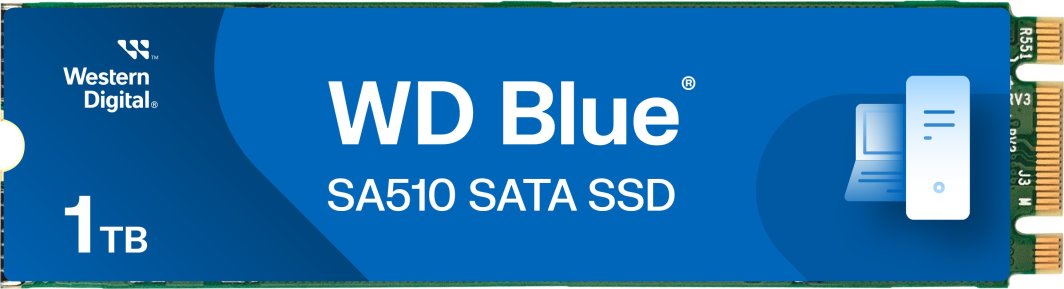 Disk SSD WD Blue SA510, 1TB, M.2 2280 SATA III
