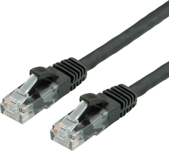 Kabllo rrjeti Value Patch, RJ 45 në RJ 45, 15m, UTP CAT 6a, gri