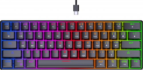 Tastierë Preyon Red All Claw Gateron Red, US, e zezë