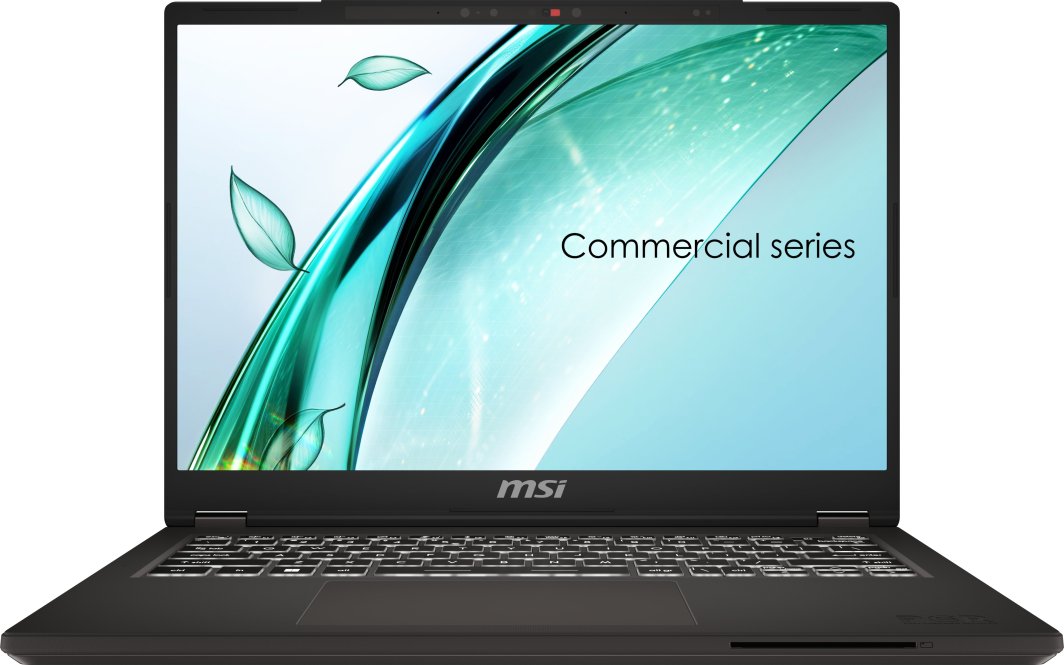 Laptop MSI Commercial 14 H A13MG vPro, 14", Intel Core i7-13700H, 32GB RAM, 1TB SSD, Iris Xe Graphics