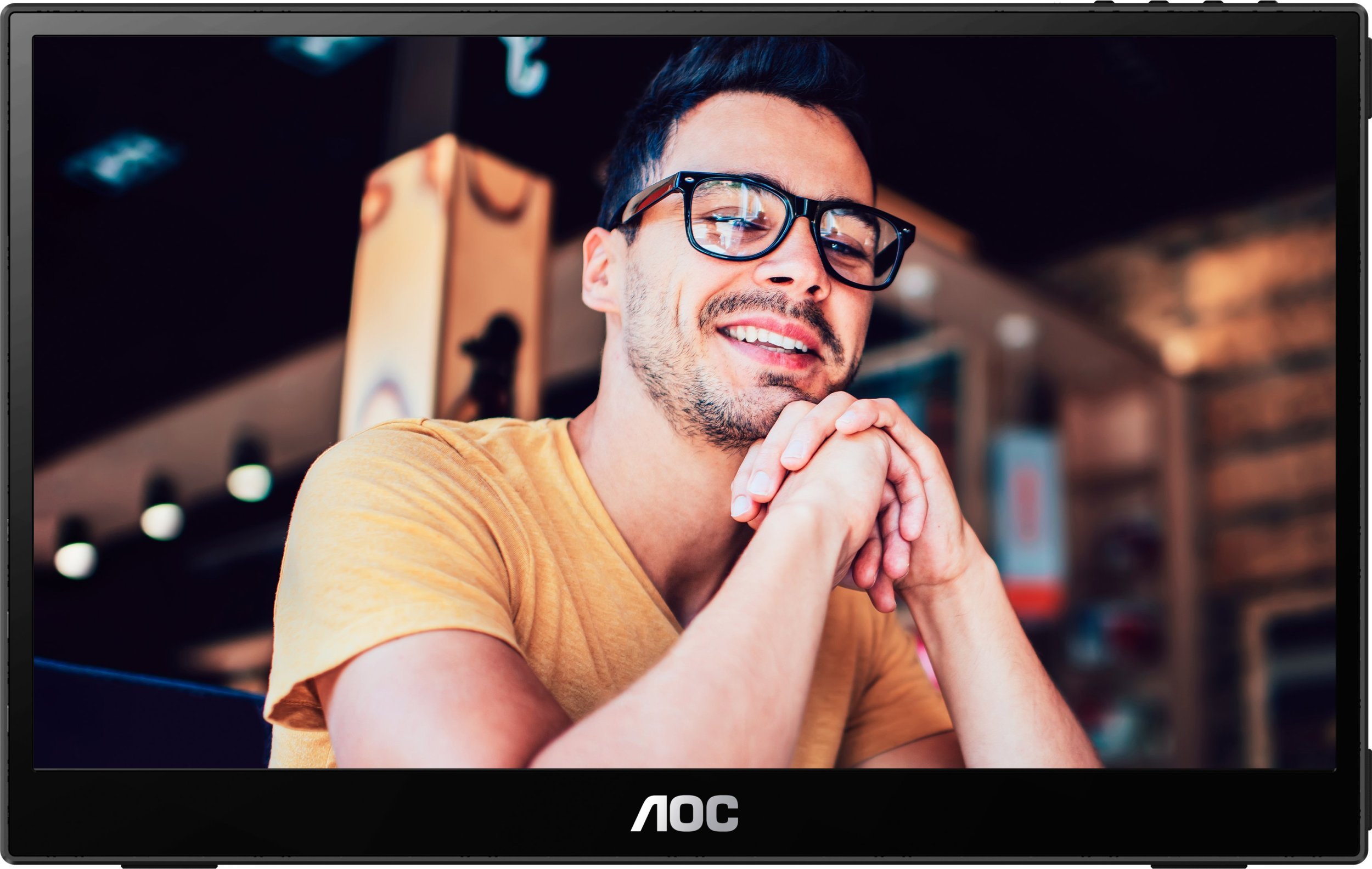 Monitor portativ AOC 16T3EA, 15.6", Full HD, USB C, i zi