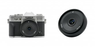 Objektiv AstrHori 10mm F8 II, fisheye, për Fuji X-Mount, i zi