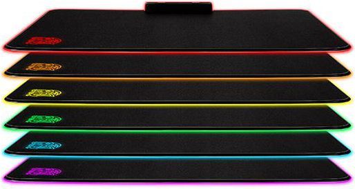 Mauspad Tt eSports Draconem RGB Hard Edition, M, i zi