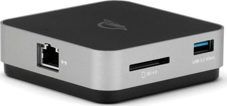 Dock USB C OWC Travel Dock E OWCTCDK6P2SG, 6 porte, Power Delivery 100W, gri e zezë