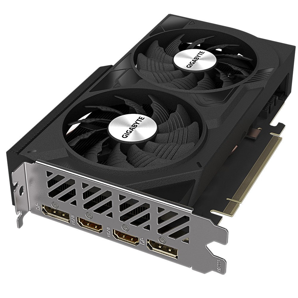 Kartelë grafike Gigabyte GeForce RTX 4060, WINDFORCE OC 8G – 8GB – GDDR6 – 128-bit